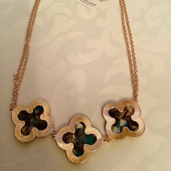 Park Lane Macaroon Necklace Quatrefoils RoseGold - Picture 6 of 12